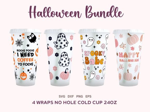 Halloween Bundle Cold Cup 24oz